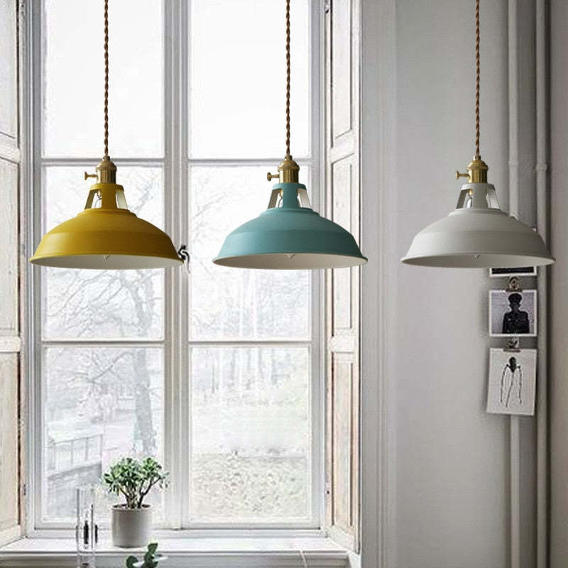 Morandi Modern Pendant Light, Vintage Rustic Industrial Style - Lumpaz