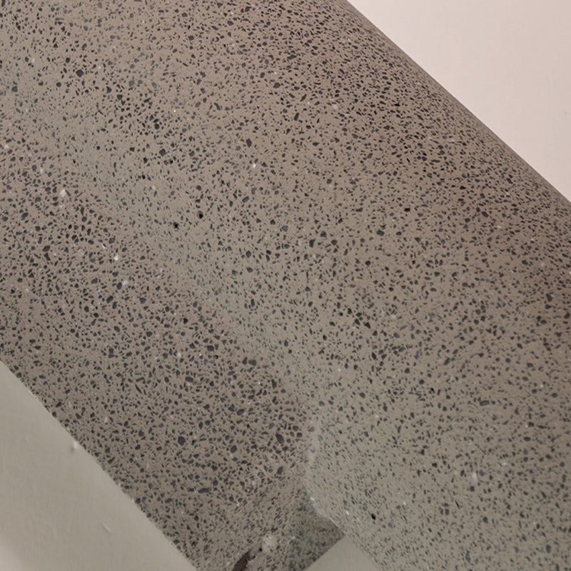 Orr Minimalist Cylindrical Double-headed Cement Outdoor Wall Lamp, Black/White - Lumpaz