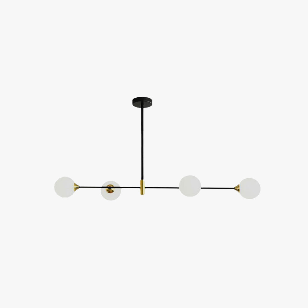 Valentina Nordic Bubble Metal Pendant Light, Black - Lumpaz
