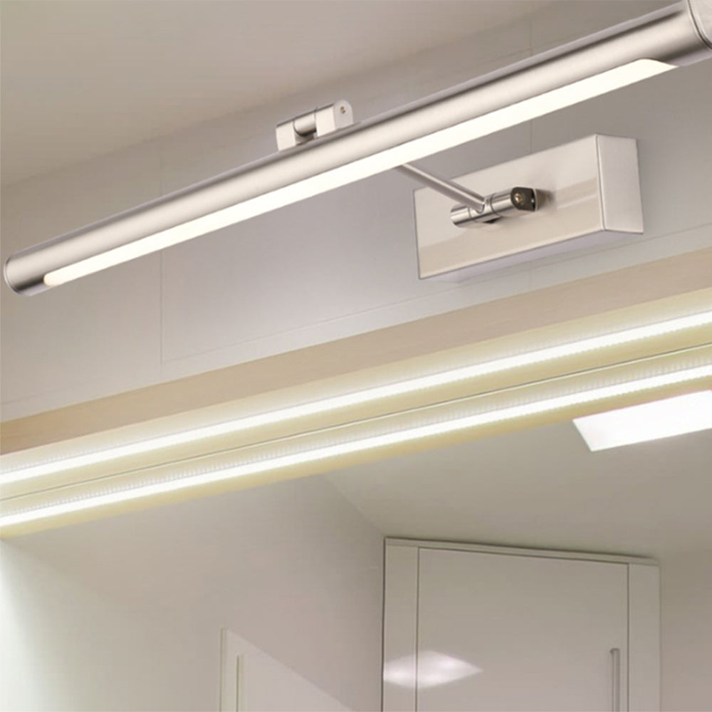 Leigh Modern Linear Metal/Acrylic Wall Lamp, Champagne Gold - Lumpaz