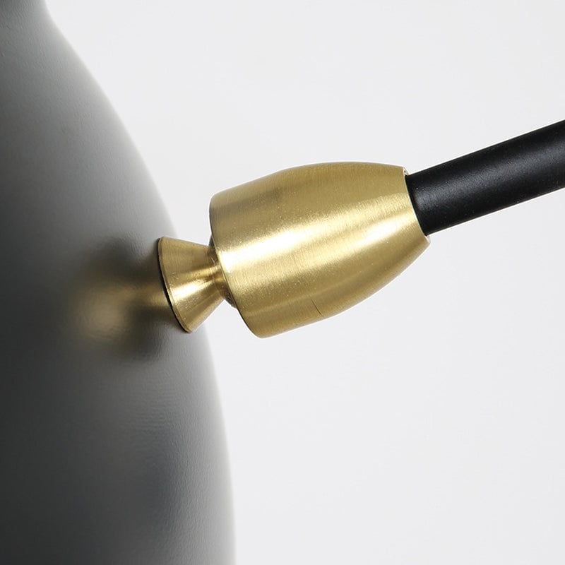 Schmitt Pendant Light Industry, Metal, Black, Study Room - Lumpaz
