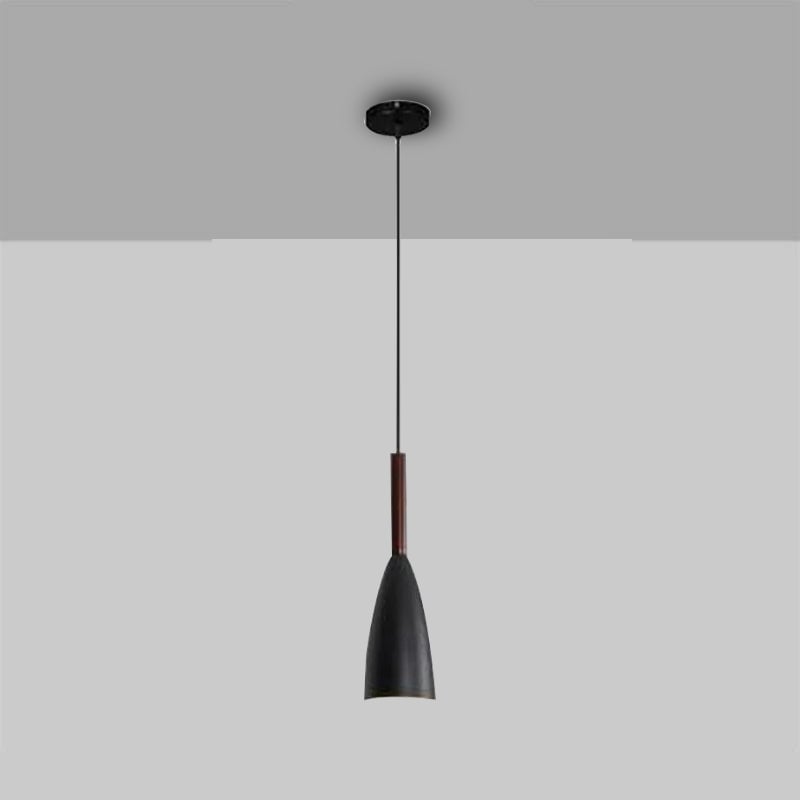 Morandi Kitchen Island Pendant Light Cluster, Wood/Metal - Lumpaz