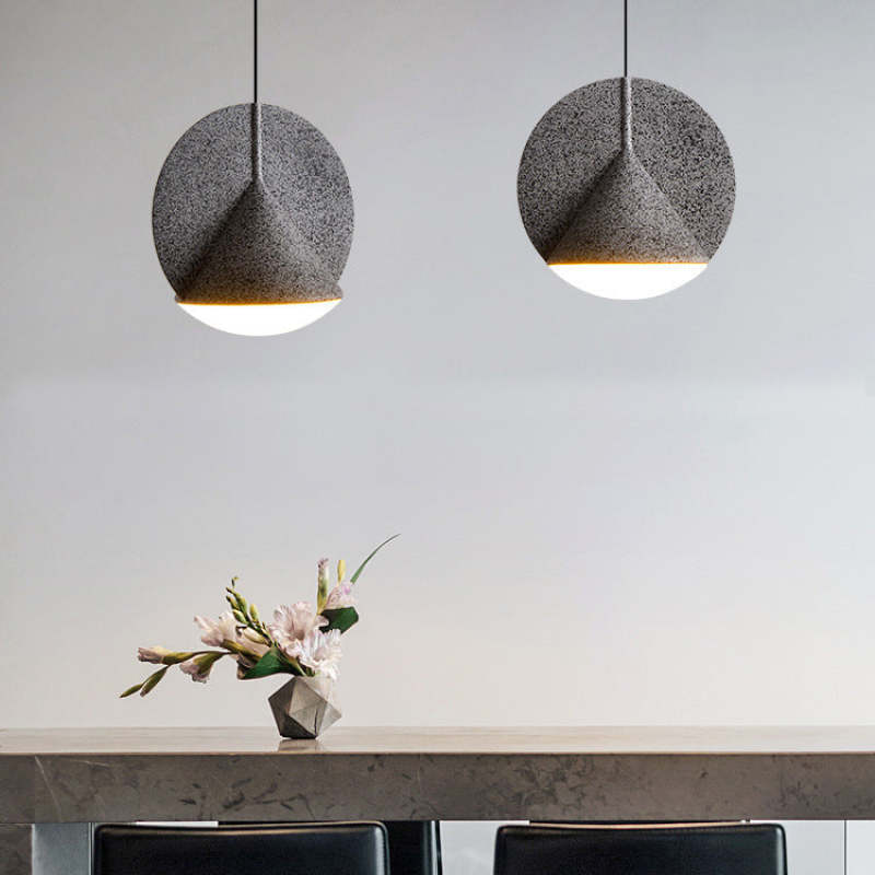 Zaid Modern LED Colorful Shade Hanging Pendant Light - Lumpaz