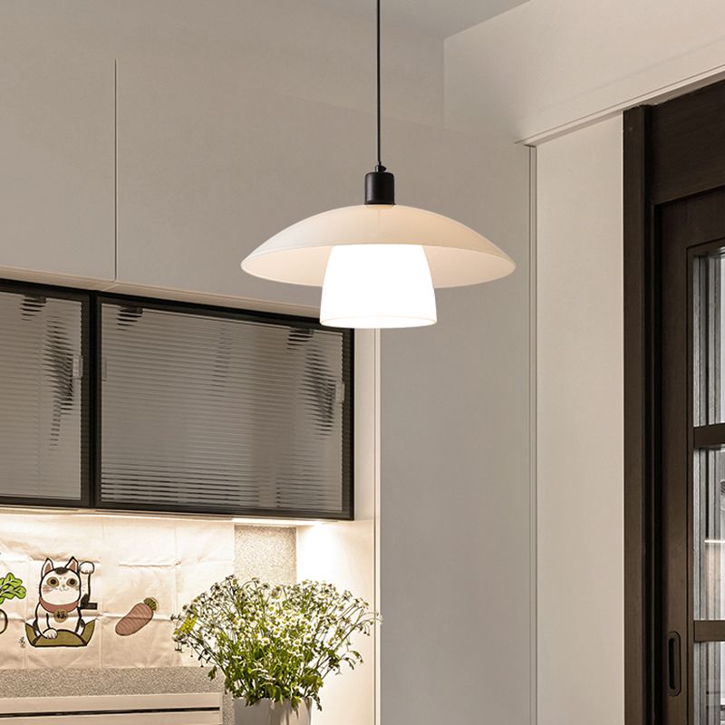 Carins White Pendant Light - Lumpaz