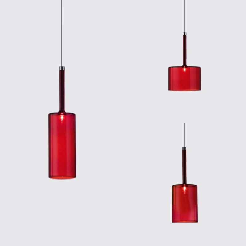 Hailie Minimalist Modern Glass LED Pendant Light 3 Style - Lumpaz