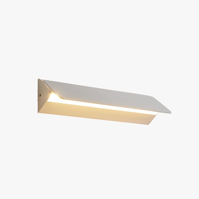 Orr LED Metal Indoor Wall Lamp Rotatable, White - Lumpaz