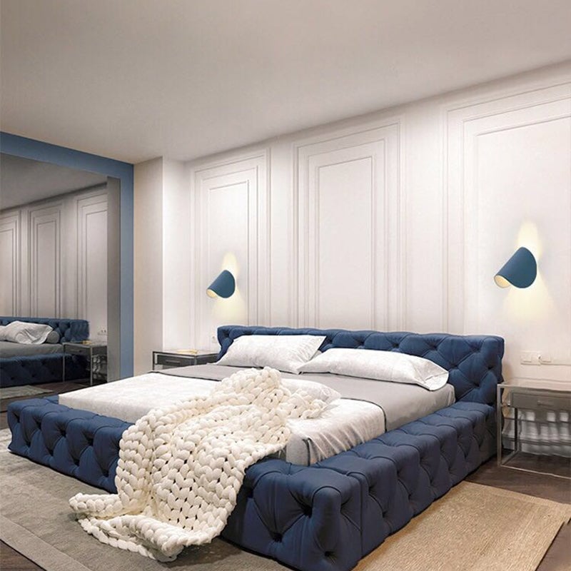 Eveline LED Wall Reading Lamp 360° Rotatable, Bedside & Living Room - Lumpaz