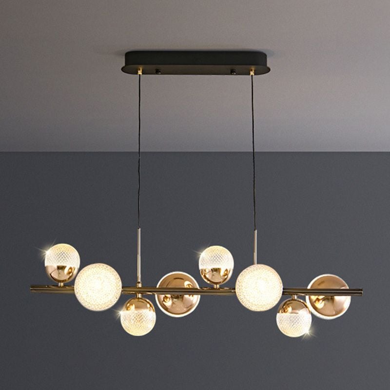 Valentina Glass Modern Bubbles Pendant Light - Lumpaz