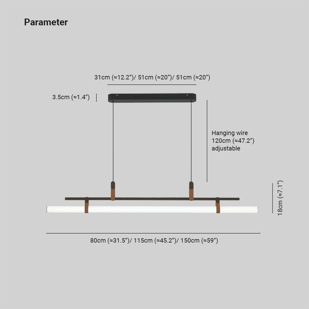 Edge Modern Linear Metal Pendant Light, Black/Gold - Lumpaz