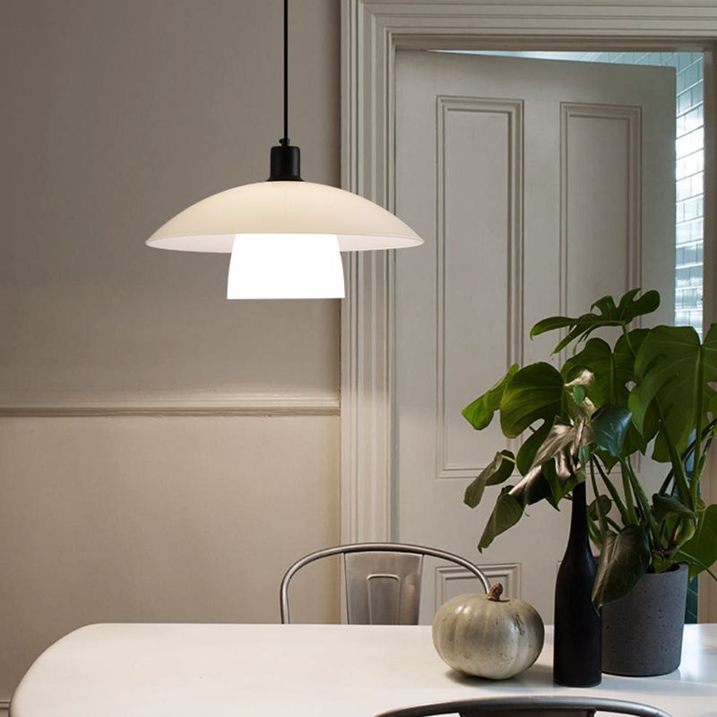 Carins White Pendant Light - Lumpaz