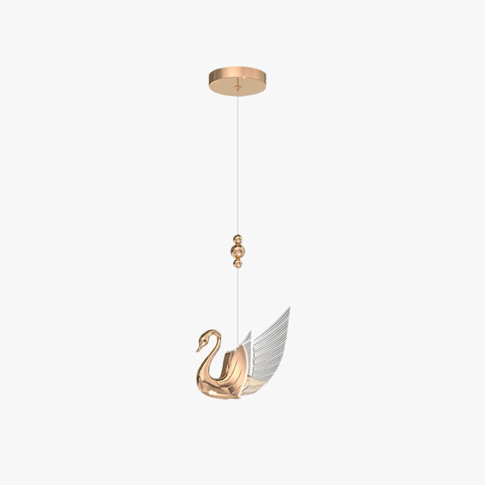 Kady Modern Creative Swan Pendant Light, 2 Color - Lumpaz