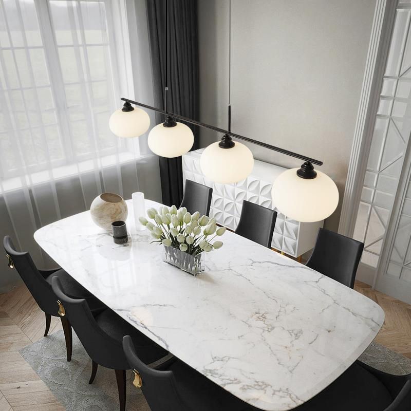 Hailie Modern Nordic Simple Pendant Light, Black/Gold - Lumpaz