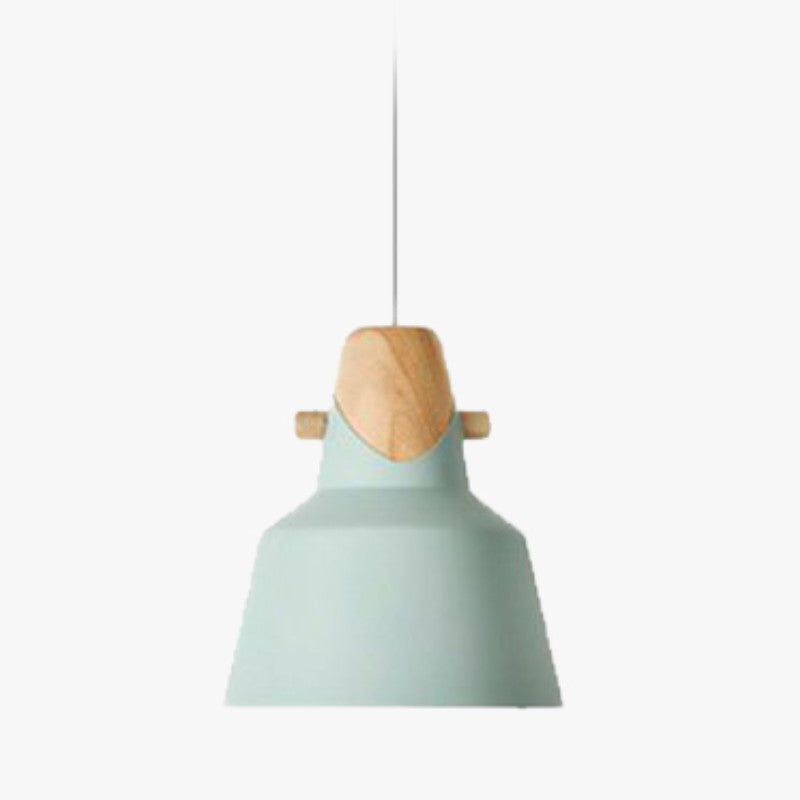 Morandi Nordic Dome Metal Pendant Light, Bule/Green/Pink - Lumpaz