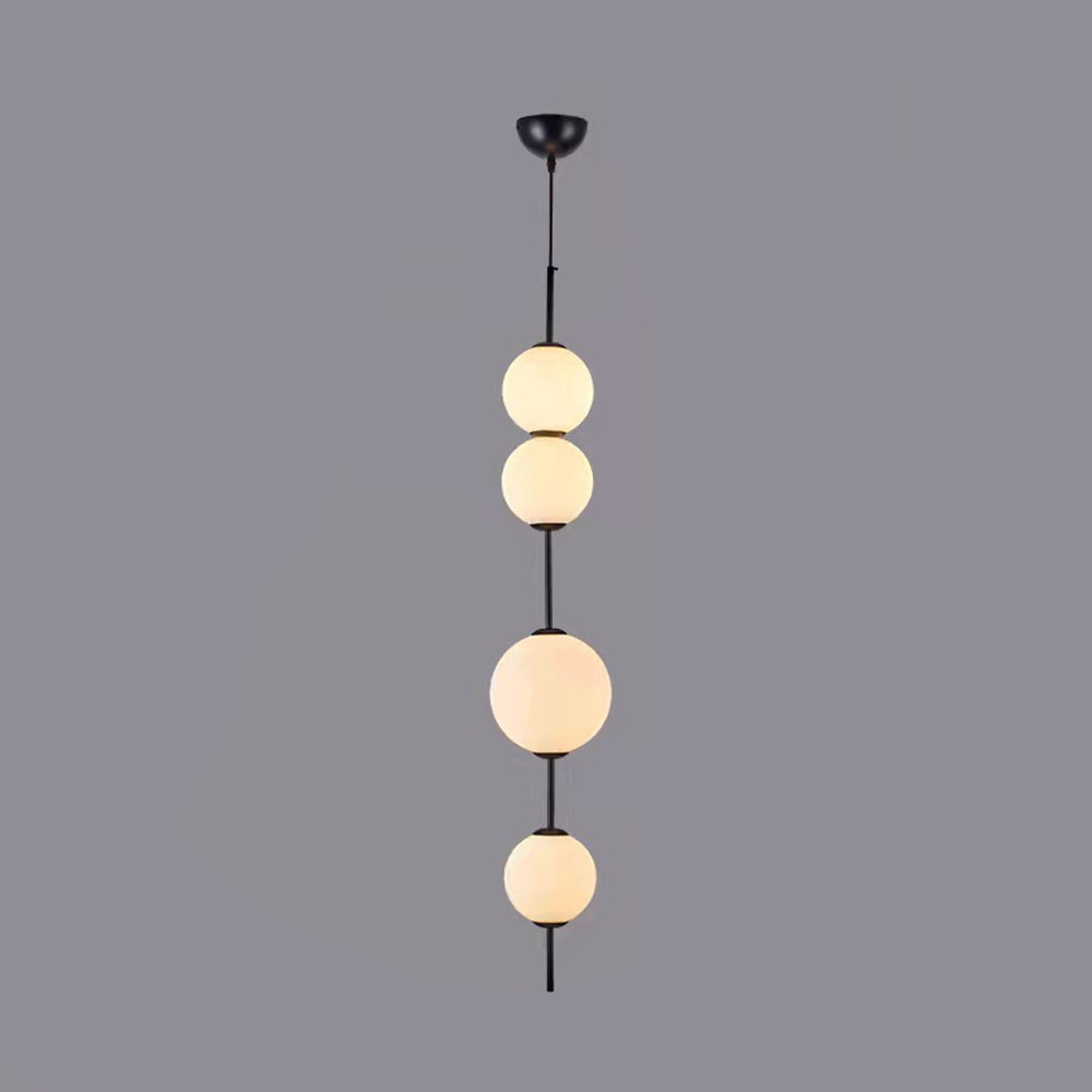 Valentina Creative Ball Pendant Light, Metal & Glass, 3 Styles - Lumpaz
