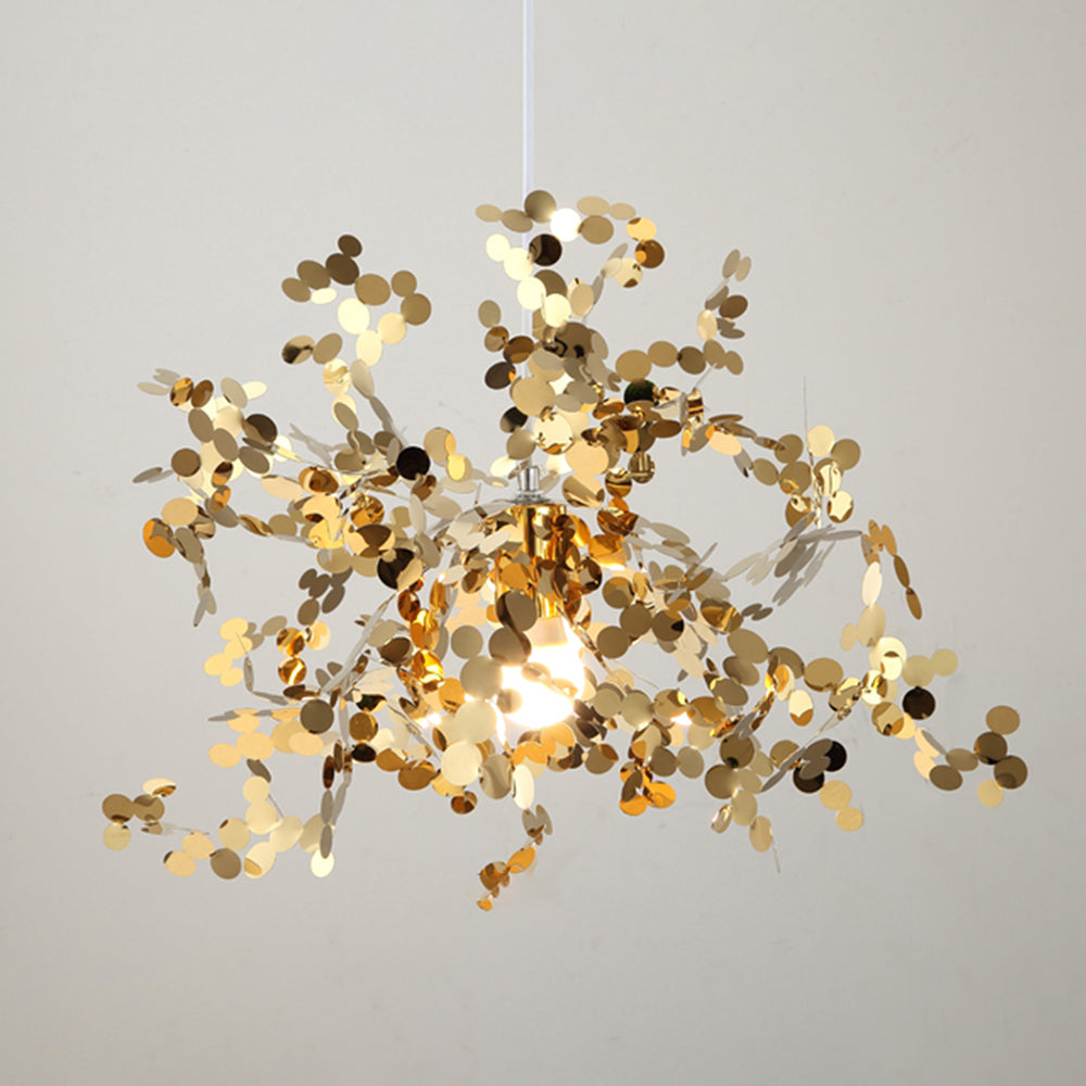 Olivia Artsy Classy Cluster Fireworks Pendant Light, Stainless steel - Lumpaz