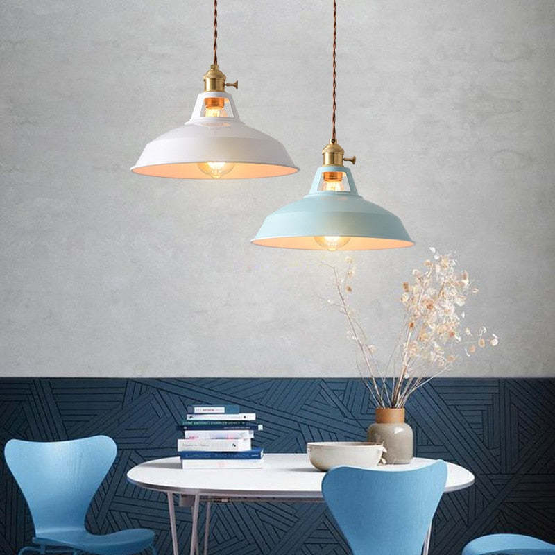 Morandi Modern Pendant Light, Vintage Rustic Industrial Style - Lumpaz