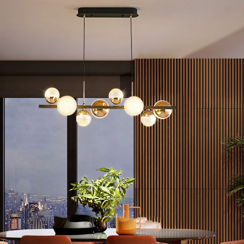 Valentina Glass Modern Bubbles Pendant Light - Lumpaz