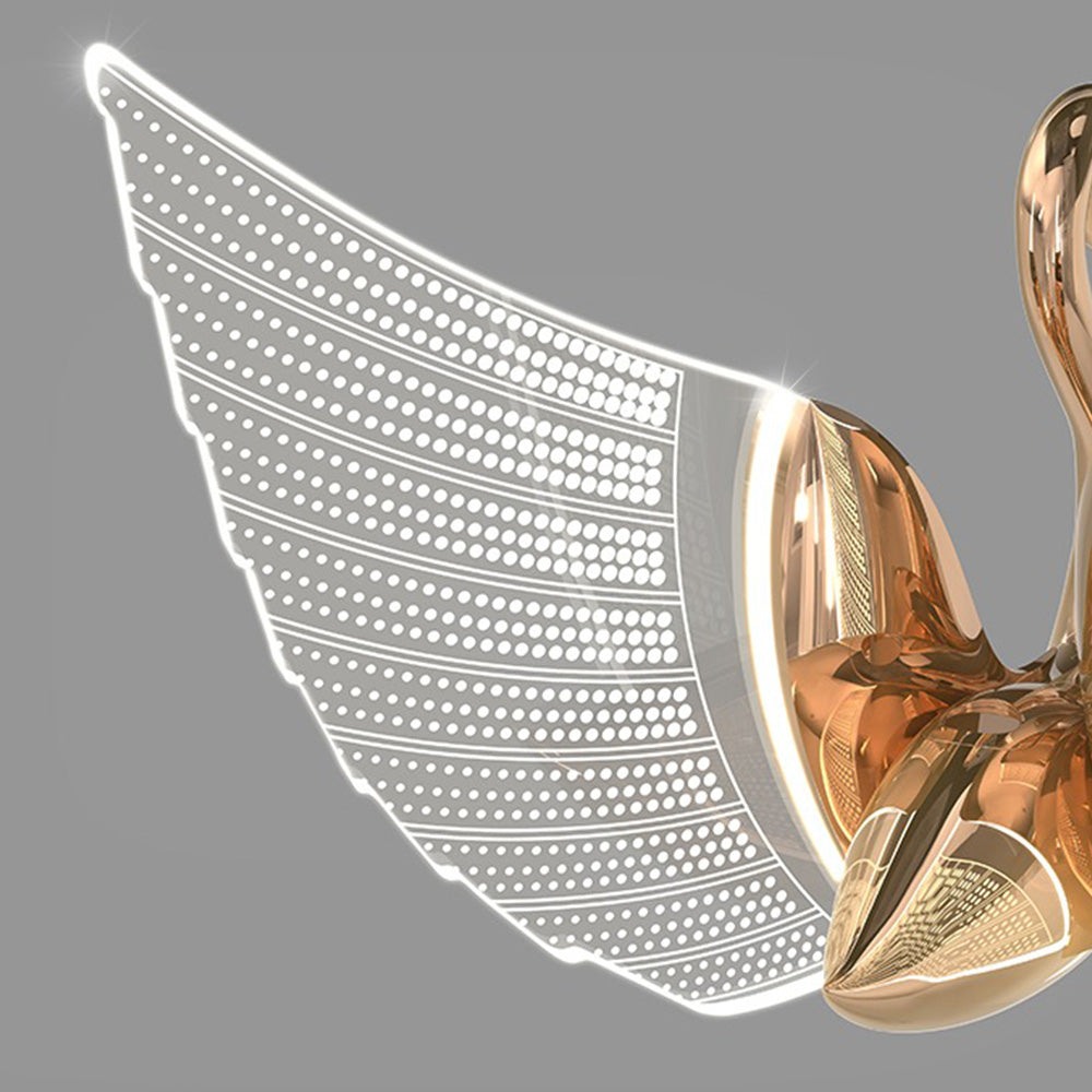 Kady Modern Creative Swan Pendant Light, 2 Color - Lumpaz