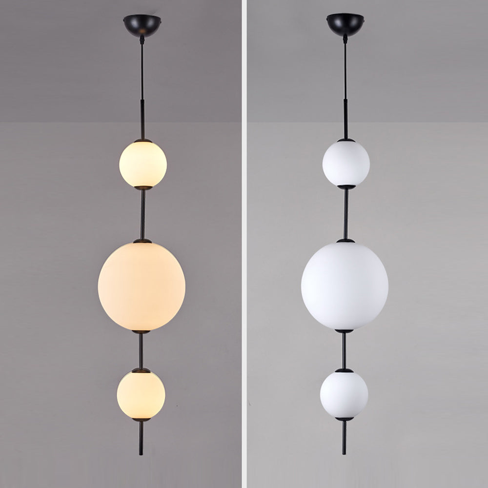 Valentina Creative Ball Pendant Light, Metal & Glass, 3 Styles - Lumpaz