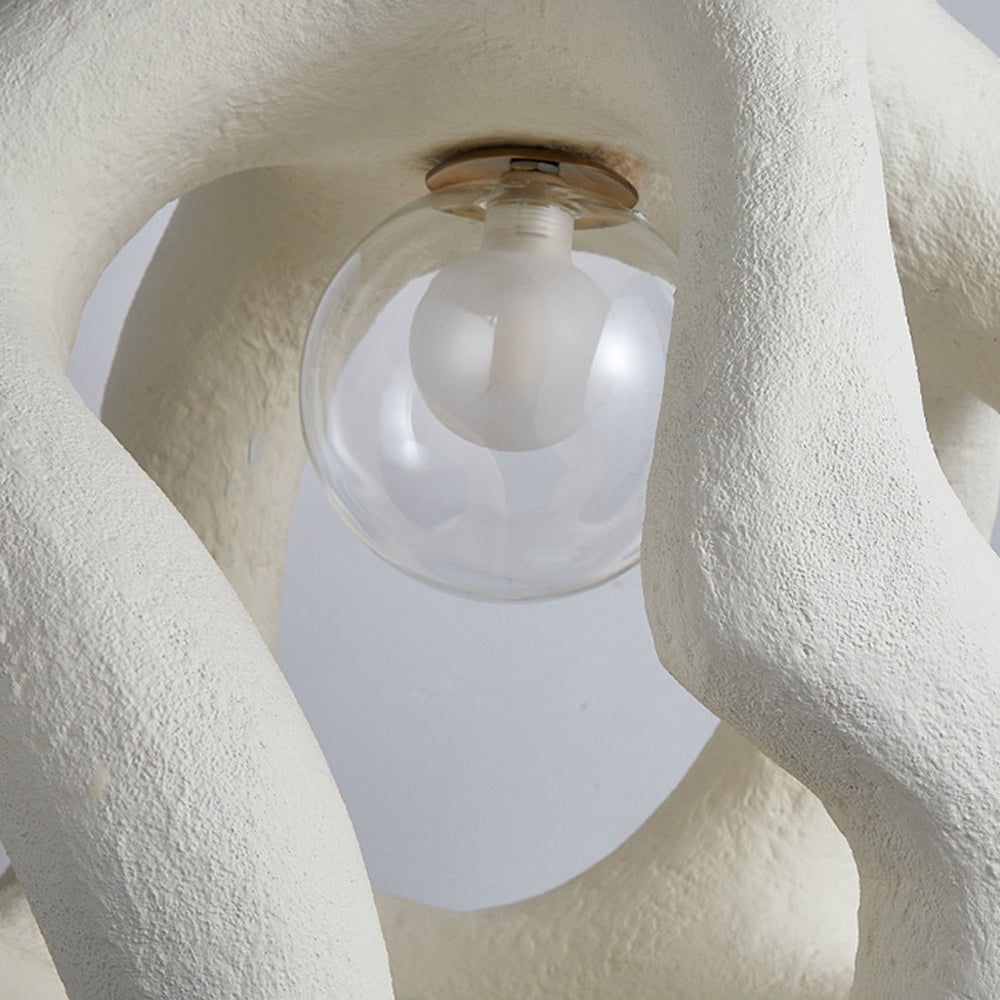 Byers Modern Metal/Resin White/Black Pendant Light - Lumpaz