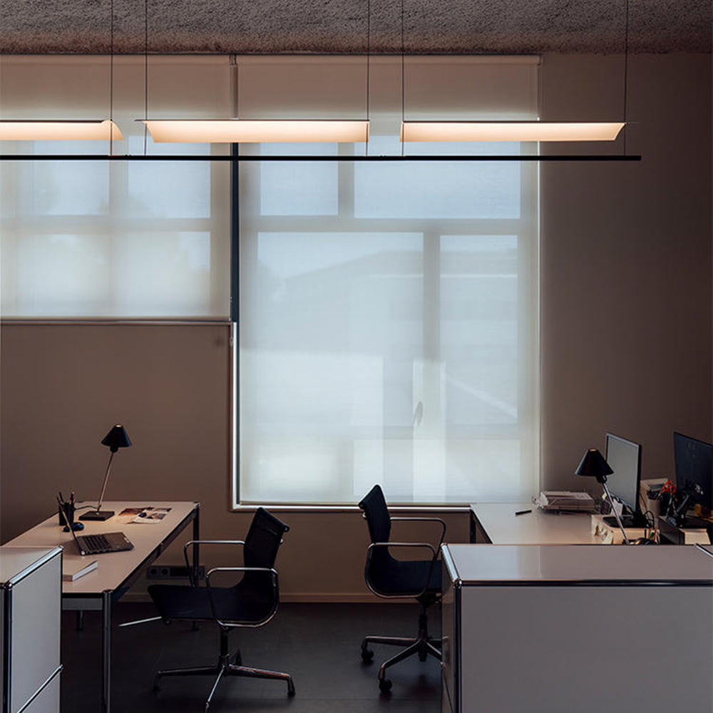 Edge Minimalist Linear Metal Pendant Light - Lumpaz
