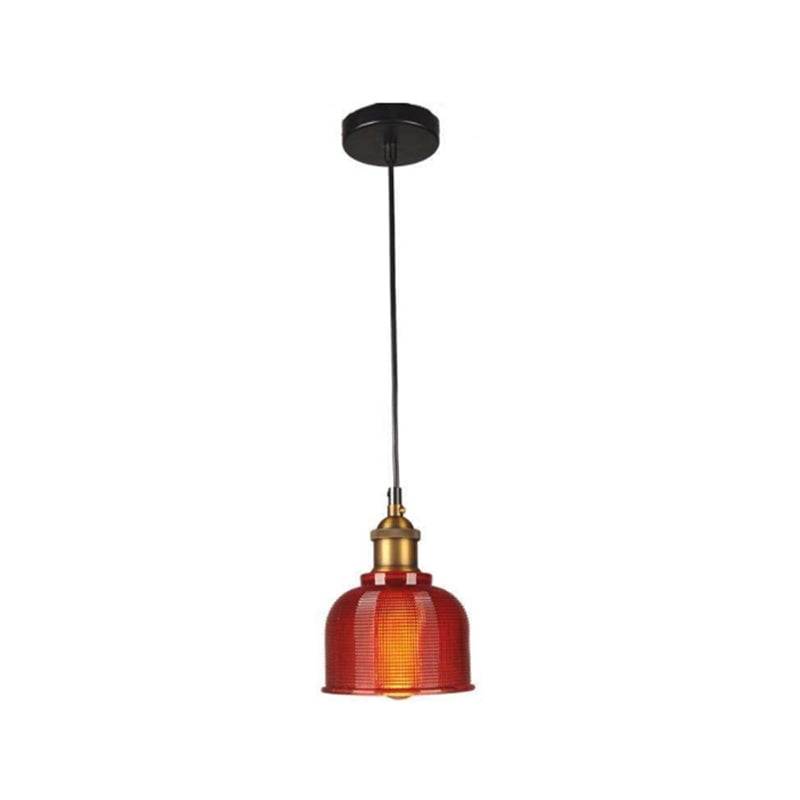 Hailie Glass Art Deco Pendant Lights,Colorful - Lumpaz