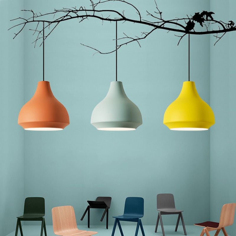 Morandi Designer Unique Macaron Pendant Light, Kitchen Island - Lumpaz