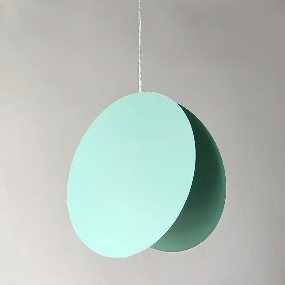 Morandi Round Pendant Light, Metal, 6 Color, 7.8″/11.8″ - Lumpaz