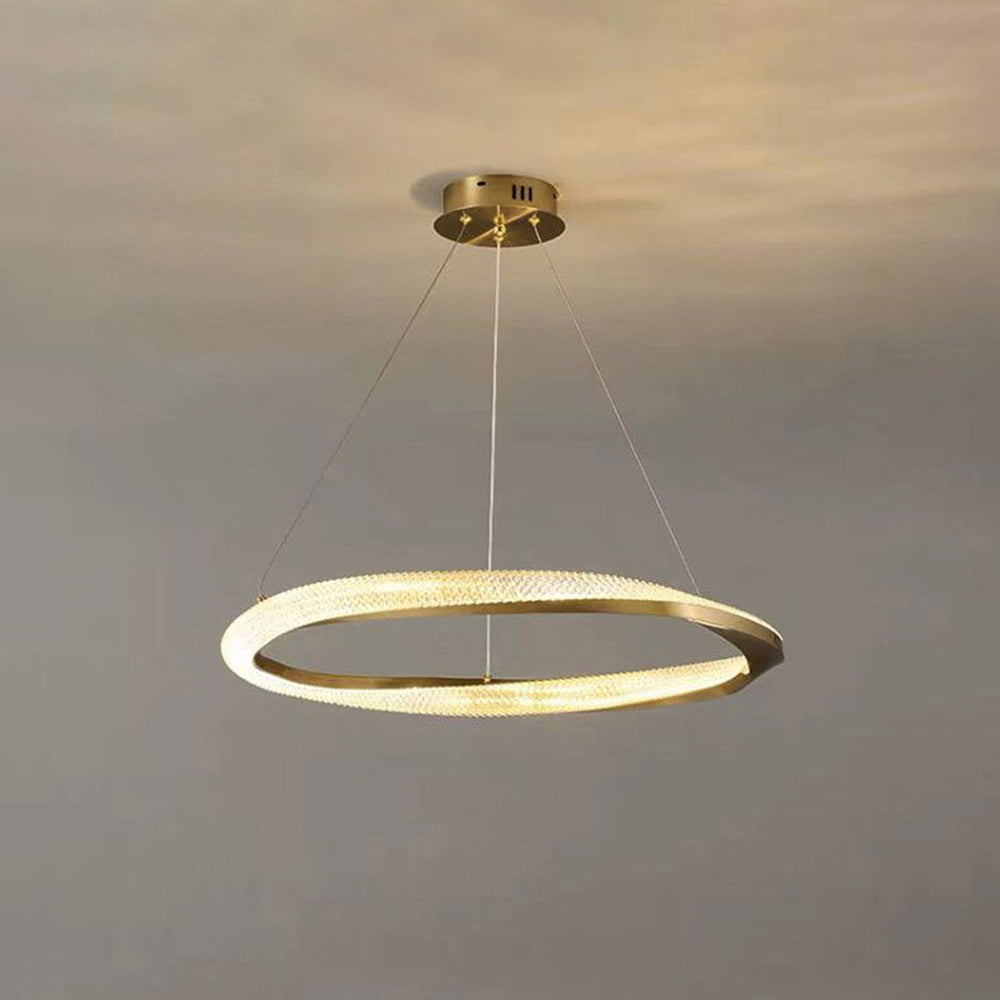 Kirsten Pendant Light, Aluminium & Arcylic, 1/2 Rings, 2 Color - Lumpaz