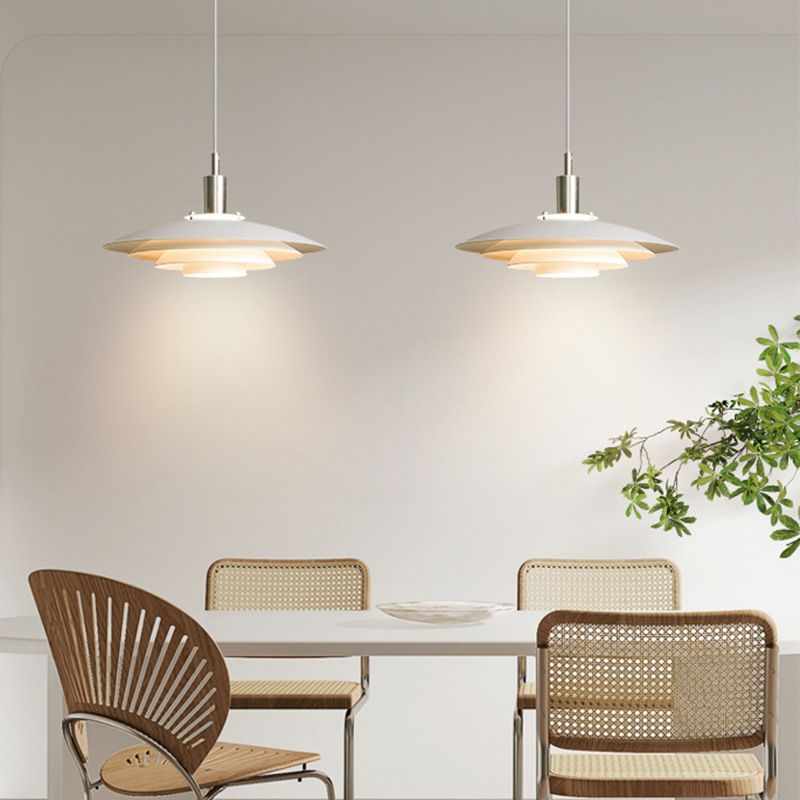Carins Cluster White Nordic Pendant Light Living Room/Kitchen - Lumpaz