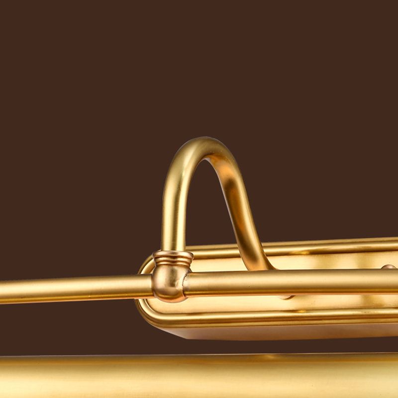 Eryn Vintage Brass Vanity Wall Lamp, Bathroom/Bedroom - Lumpaz