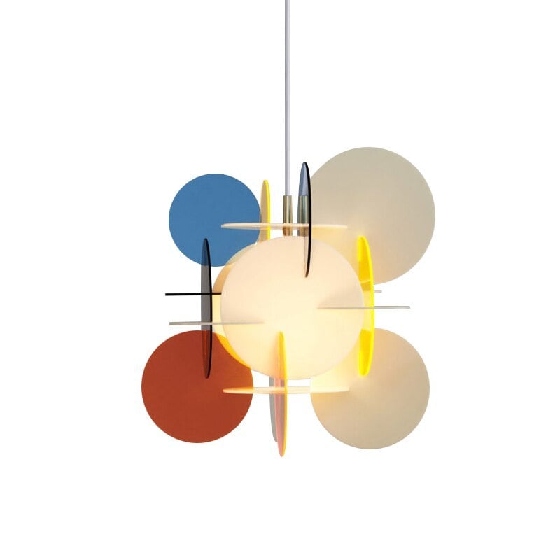 Morandi Modern Colorful Art Creative Pendant Light, Metal/Acrylic - Lumpaz