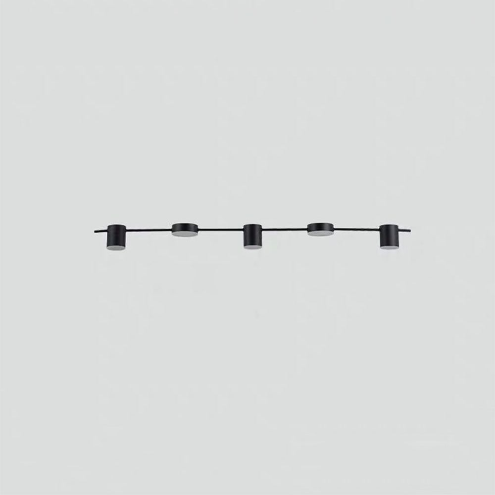 Weiss Minimalist Multi Metal Pendant Light, Black/Gold - Lumpaz