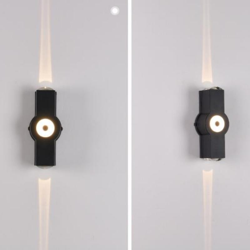 Orr Modern Waterproof Minimalist Cross Outdoor Wall Light Garden/Corridor - Lumpaz