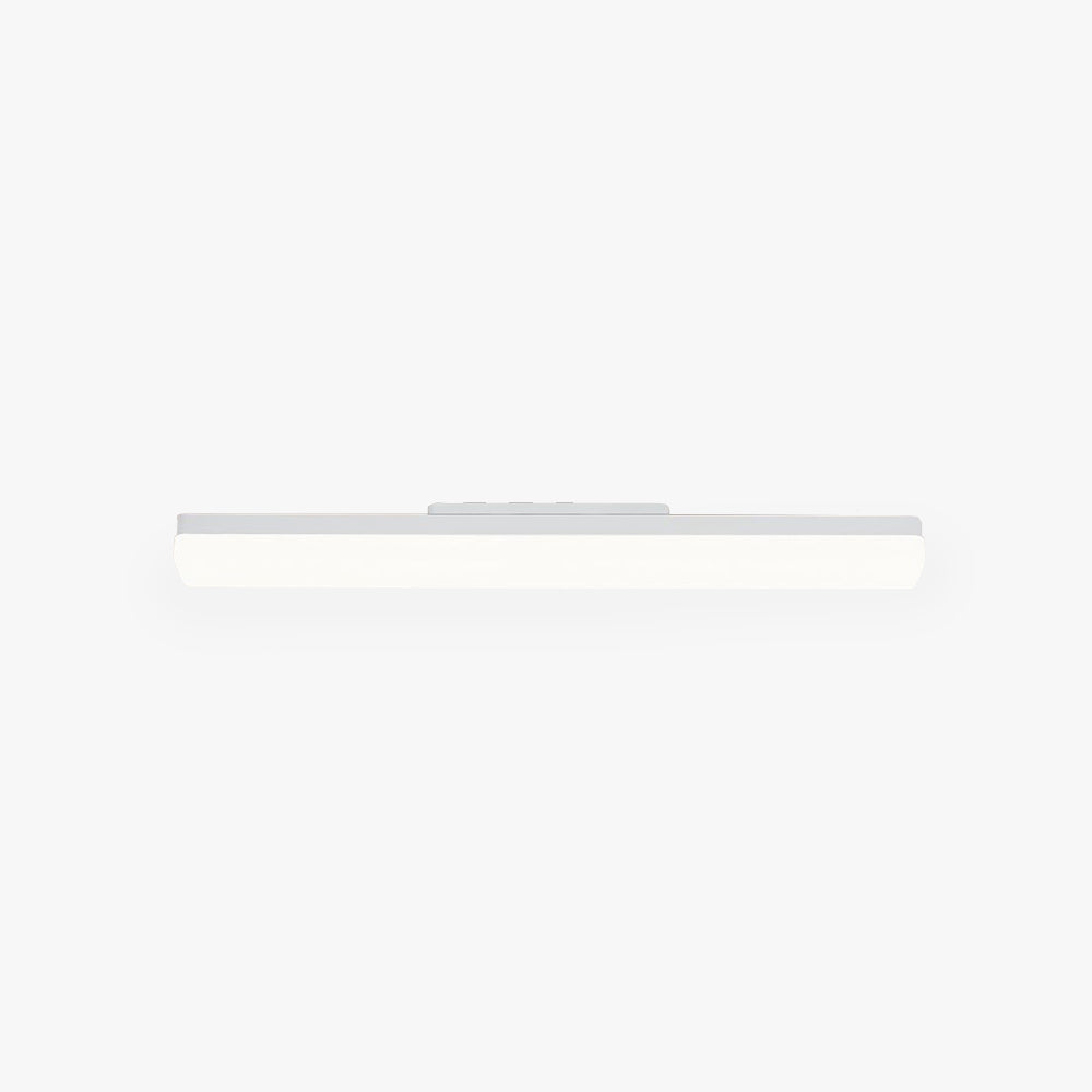 Edge Modern Rectangular Acrylic Modern Wall Lamp, White - Lumpaz