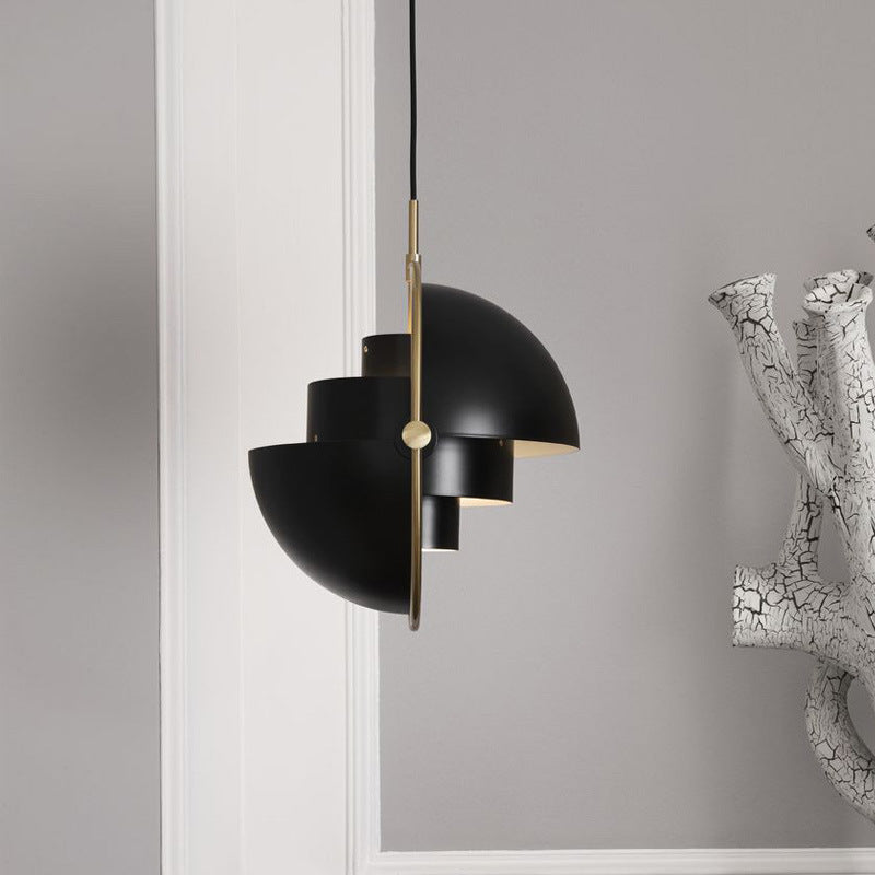 Modern Geometric Metal Pendant Light, Kitchen Island - Lumpaz