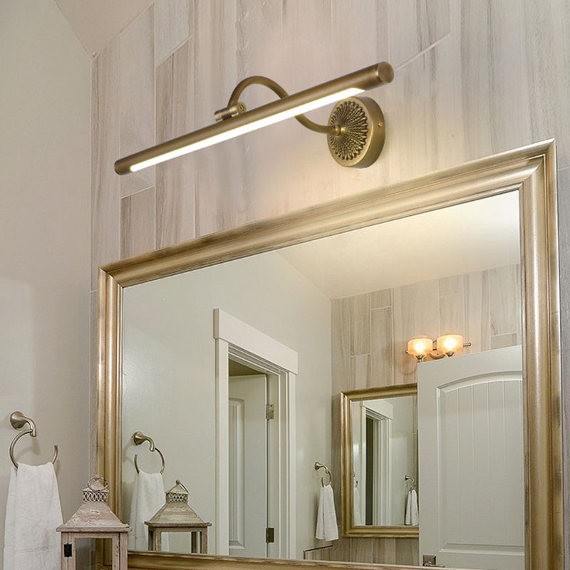 Ozawa Black Adjustable Reading Spotlight Wall Lamp, Metal/Wood - Lumpaz