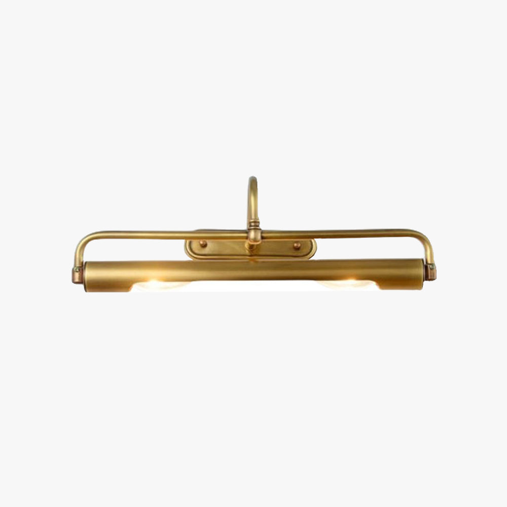 Eryn Vintage Brass Vanity Wall Lamp, Bathroom/Bedroom - Lumpaz