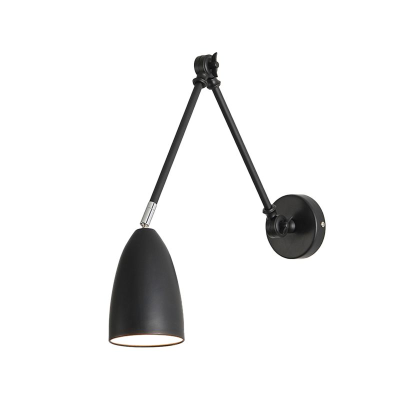 Brady Wall Lamp Minimalist/Modern, Adjustable Metal, 3 Color, Bedroom - Lumpaz