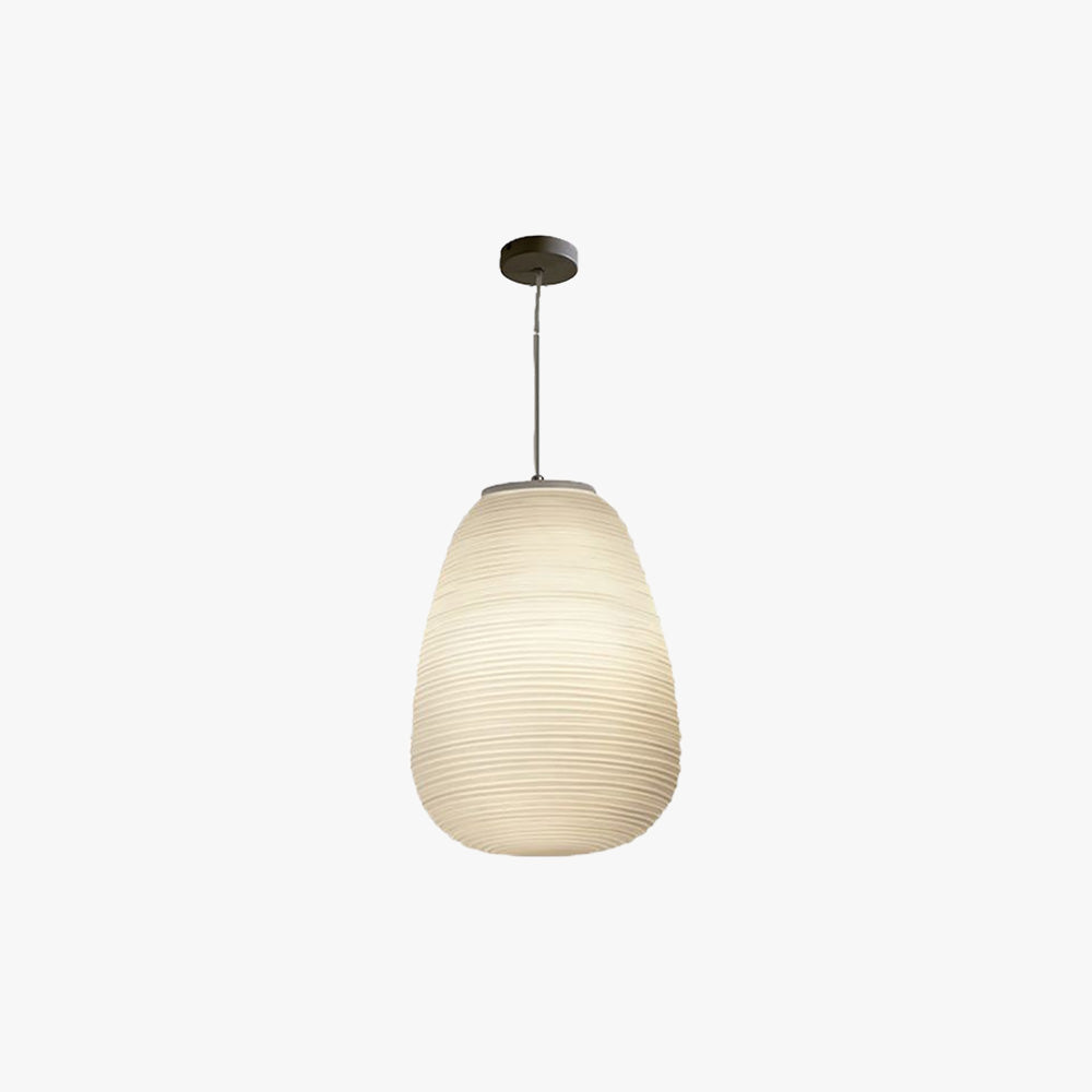 Renée Designer Glass/Metal Simple Pendant Light - Lumpaz