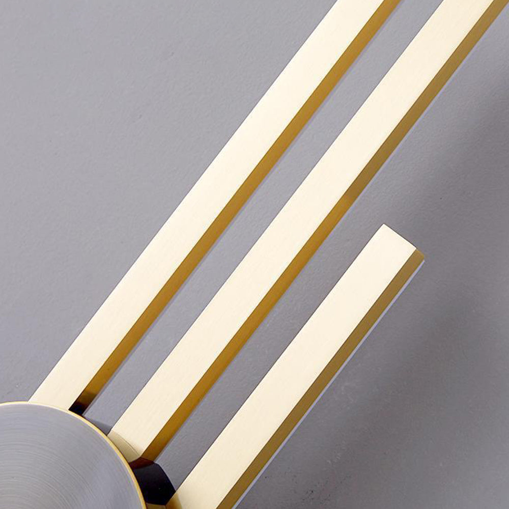 Alana Modern Linear 2 Color Metal Wall Lamp - Lumpaz