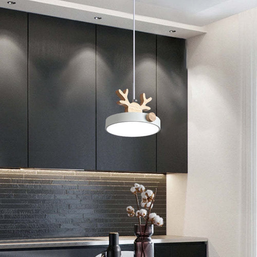 Morandi Deer Cluster Pendant Light 3 Color, 1/3 Heads - Lumpaz