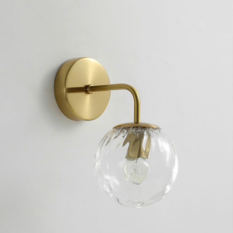 Valentina Vanity LED Wall Lamp, Black/Gold - Lumpaz