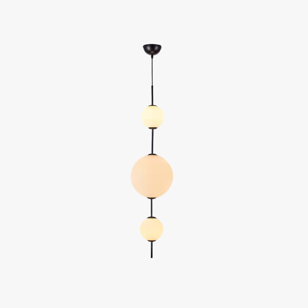 Valentina Creative Ball Pendant Light, Metal & Glass, 3 Styles - Lumpaz