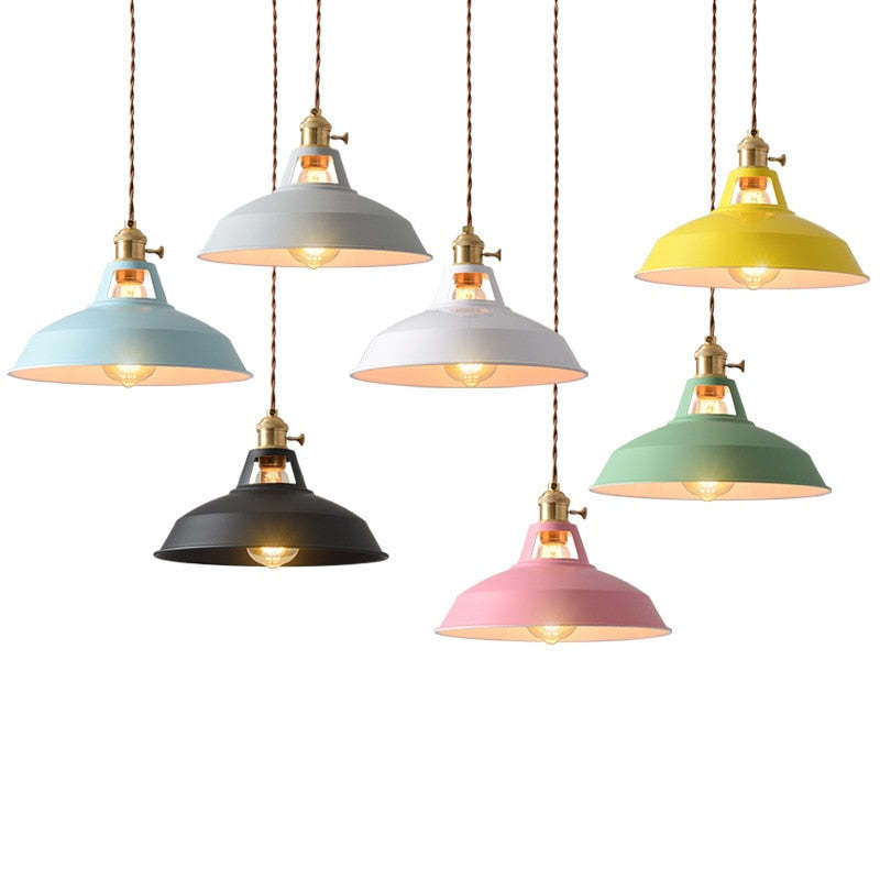 Morandi Modern Pendant Light, Vintage Rustic Industrial Style - Lumpaz