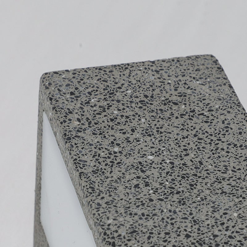 Edge LED Outdoor Wall Lamp, Black & White, 9.5"/15" - Lumpaz