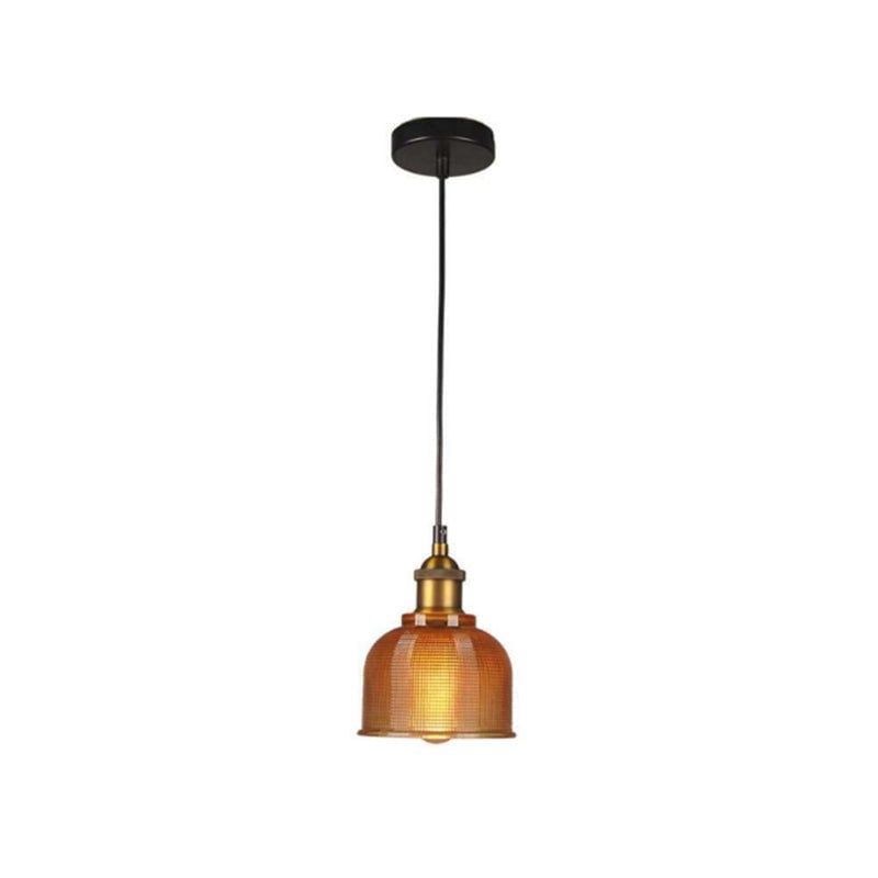 Hailie Glass Art Deco Pendant Lights,Colorful - Lumpaz