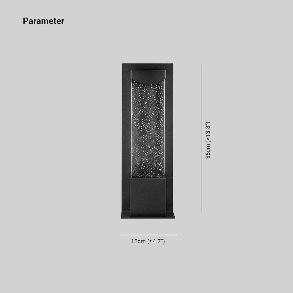 Orr Outdoor Wall Lamp, Steady/Sensor Lights - Lumpaz