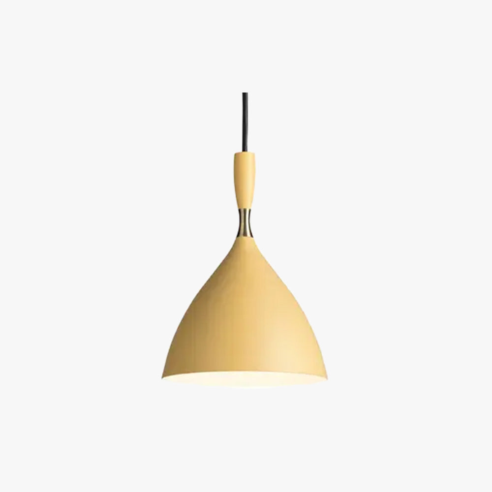 Morandi Metal Colorful Single Pendant Light Bedroom/Living Room - Lumpaz