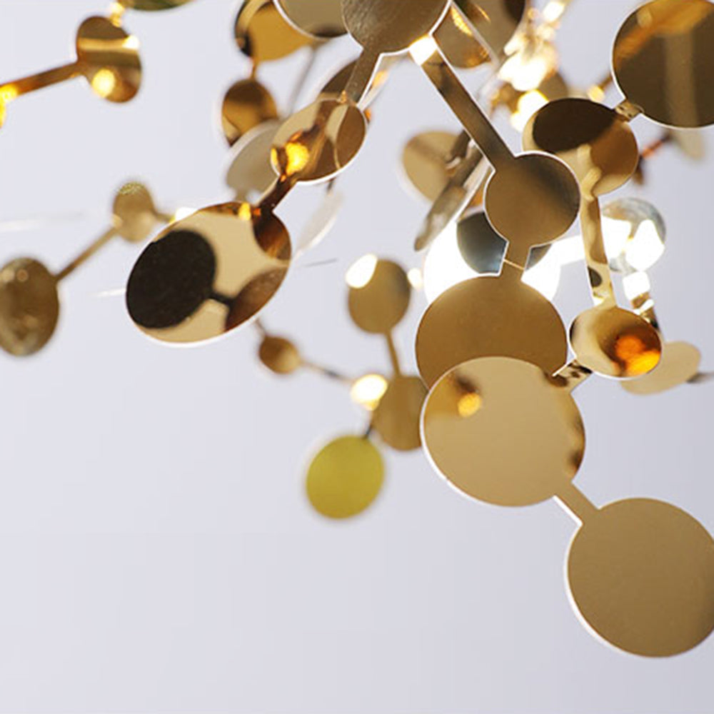 Olivia Artsy Classy Cluster Fireworks Pendant Light, Stainless steel - Lumpaz